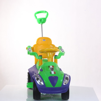 ماشین کودک بی بی ماک طرح آلفا رومئو آبی-سبز مدل ZV-10 -اسباب بازی